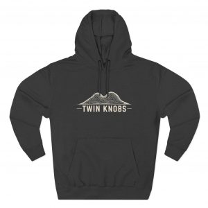 Twin Knobs Logo Hoodie